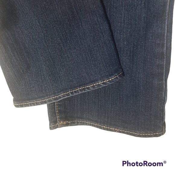 Apple Bottoms Midrise Straight Leg Blue Jeans - Picture 7 of 15